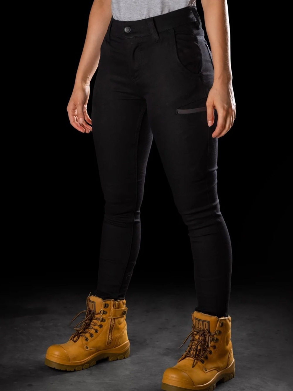 Women's Black Work-Ready Utility Pants